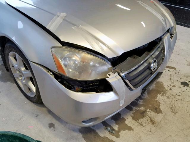 1N4BL11E03C175065 - 2003 NISSAN ALTIMA SE GRAY photo 9