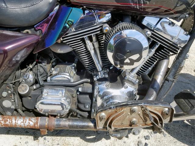 1HD1FCW195Y601922 - 2005 HARLEY-DAVIDSON FLHTCUI BURGUNDY photo 7