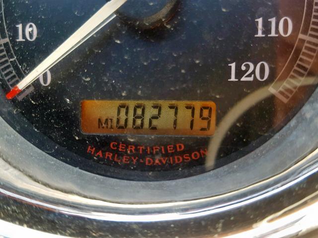 1HD1FCW195Y601922 - 2005 HARLEY-DAVIDSON FLHTCUI BURGUNDY photo 8