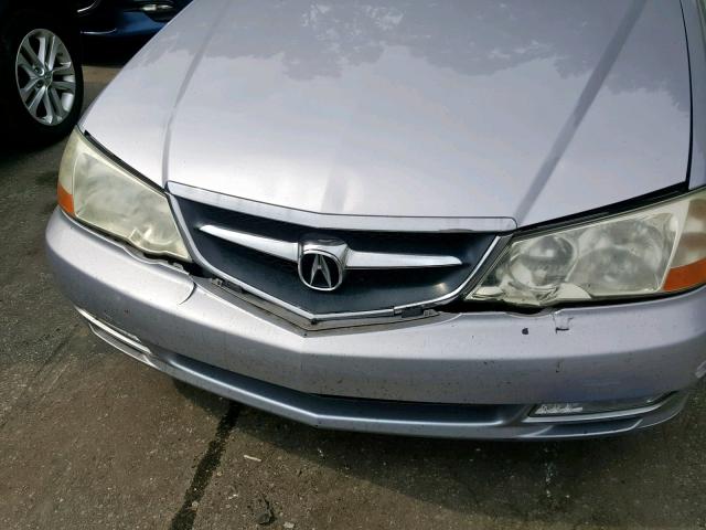 19UUA56662A049869 - 2002 ACURA 3.2TL SILVER photo 9