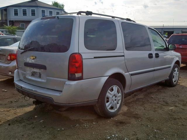 1GBDV131X7D171651 - 2007 CHEVROLET UPLANDER I SILVER photo 4