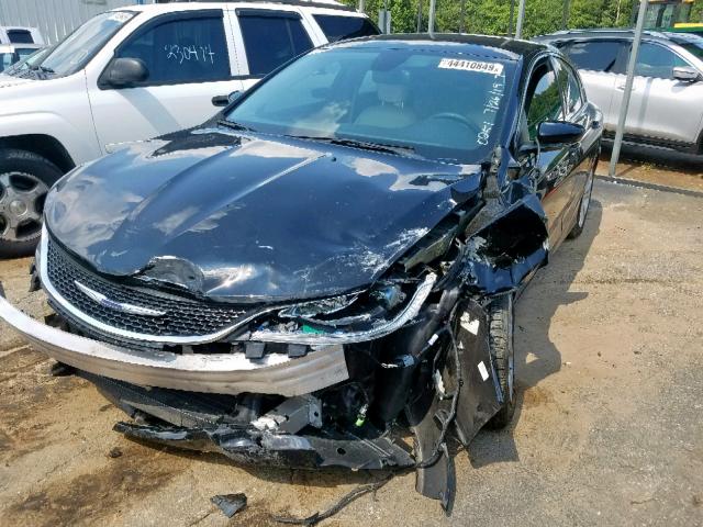 1C3CCCAB8GN190251 - 2016 CHRYSLER 200 LIMITE BLACK photo 2