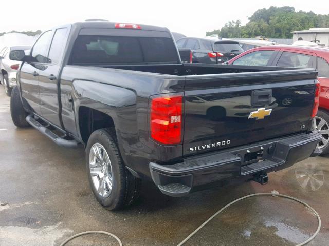 2GCRCMEC4K1143453 - 2019 CHEVROLET SILVERADO BLACK photo 3