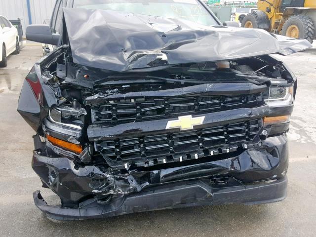 2GCRCMEC4K1143453 - 2019 CHEVROLET SILVERADO BLACK photo 9