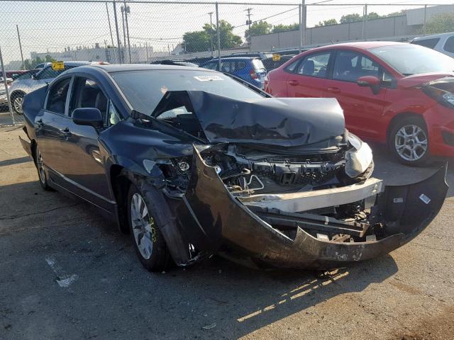 1HGFA16979L028006 - 2009 HONDA CIVIC EXL 黑色 照片 1
