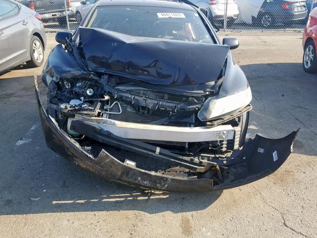 1HGFA16979L028006 - 2009 HONDA CIVIC EXL 黑色 照片 9