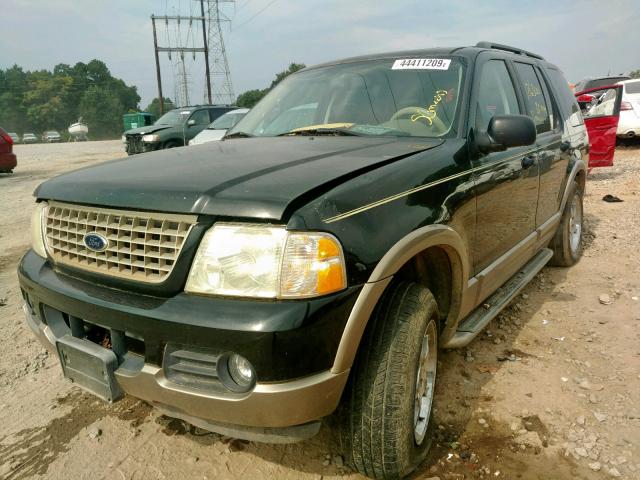 1FMDU74W23UA11829 - 2003 FORD EXPLORER E BLACK photo 2