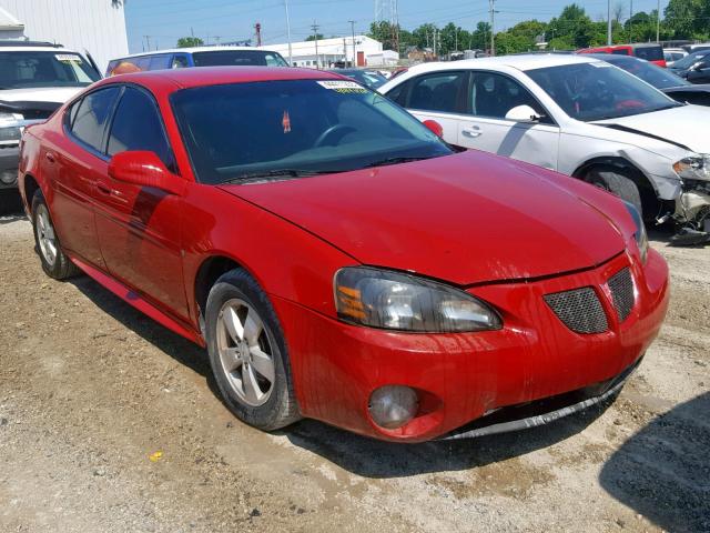 2G2WP552661244704 - 2006 PONTIAC GRAND PRIX RED photo 1
