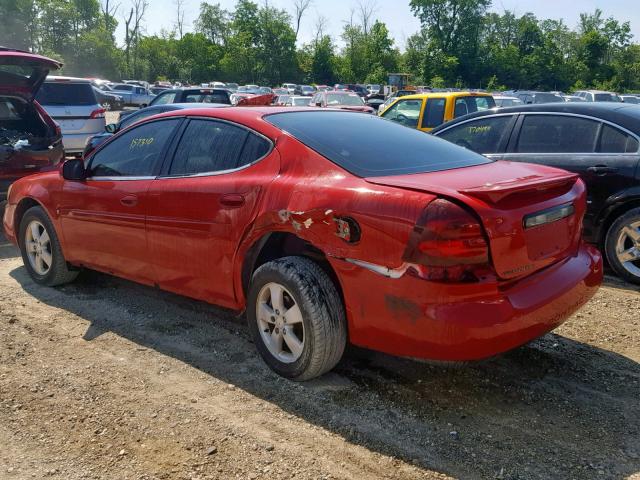 2G2WP552661244704 - 2006 PONTIAC GRAND PRIX RED photo 10