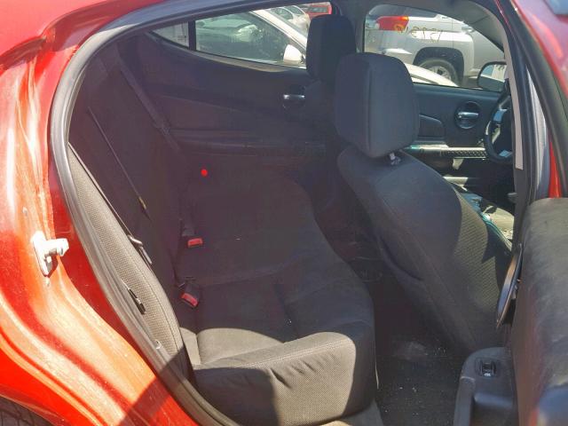 2G2WP552661244704 - 2006 PONTIAC GRAND PRIX RED photo 6