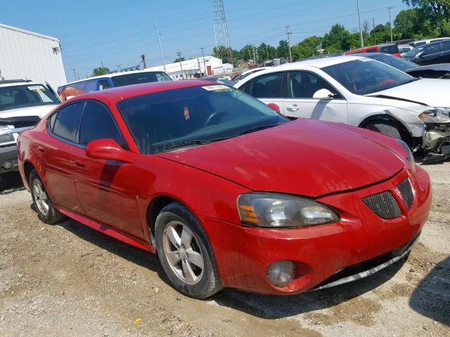 2G2WP552661244704 - 2006 PONTIAC GRAND PRIX RED photo 9