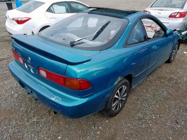 JH4DC4454RS037218 - 1994 ACURA INTEGRA LS TEAL photo 4