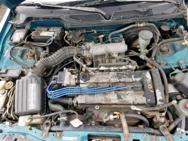 JH4DC4454RS037218 - 1994 ACURA INTEGRA LS TEAL photo 7