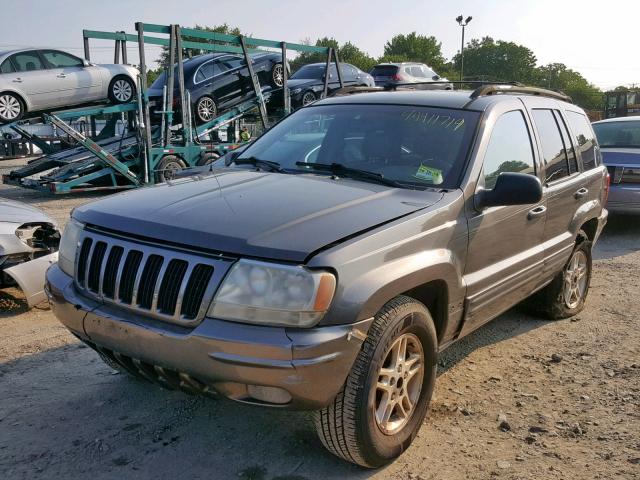 1J4GW58N6YC120416 - 2000 JEEP GRAND CHER GRAY photo 2