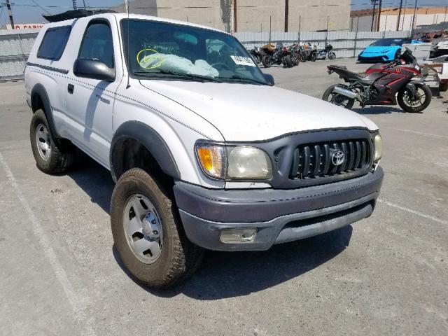 5TENM92N54Z340144 - 2004 TOYOTA TACOMA PRE WHITE photo 1