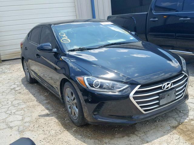 5NPD84LF6HH095793 - 2017 HYUNDAI ELANTRA BLACK photo 1