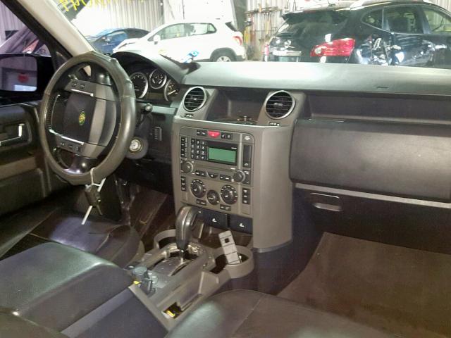 SALAE25467A421540 - 2007 LAND ROVER LR3 SE GRAY photo 9