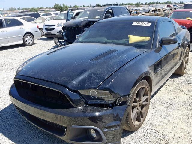 1ZVBP8CF5D5262671 - 2013 FORD MUSTANG GT BLACK photo 2