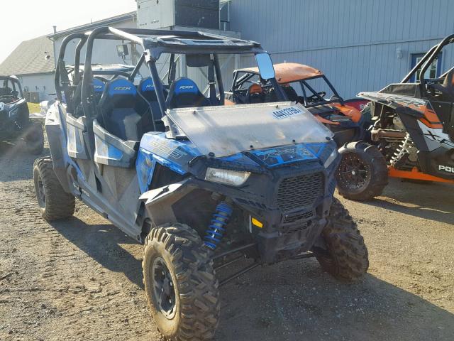 4XAVCE877HB677646 - 2017 POLARIS RZR 4 900 BLUE photo 1