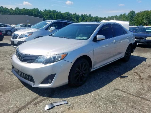 4T4BF1FK4CR224702 - 2012 TOYOTA CAMRY BASE SILVER photo 2