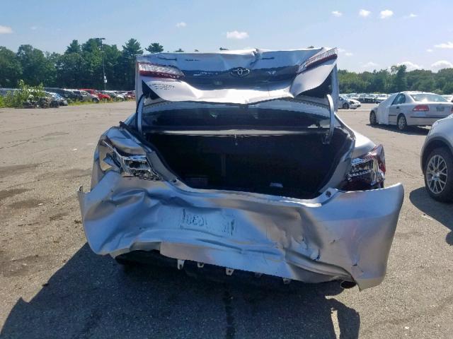 4T4BF1FK4CR224702 - 2012 TOYOTA CAMRY BASE SILVER photo 9