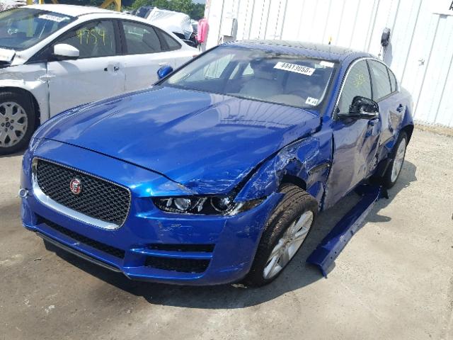 SAJAJ4FX8JCP32150 - 2018 JAGUAR XE PREMIUM BLUE photo 2