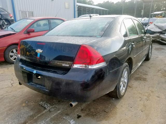 2G1WA5E33F1168616 - 2015 CHEVROLET IMPALA LIM BLACK photo 4