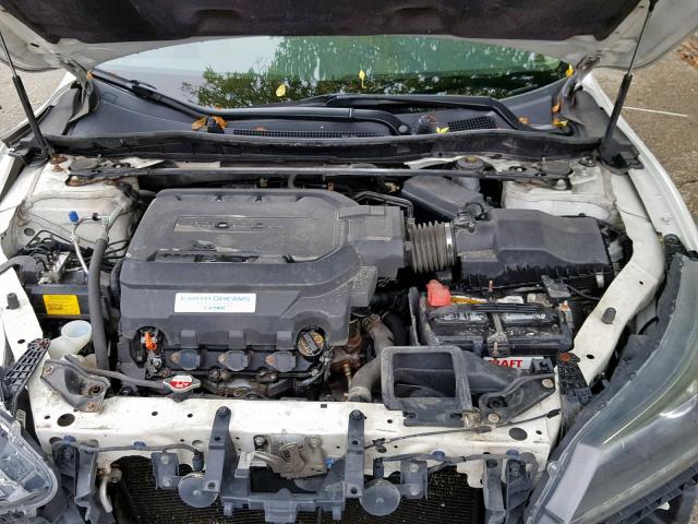 1HGCR3F80DA022728 - 2013 HONDA ACCORD EXL WHITE photo 7