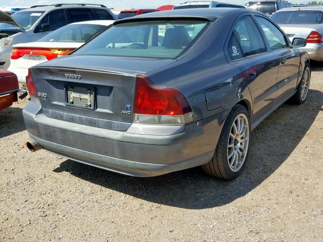 YV1RH52Y942347377 - 2004 VOLVO S60 R SILVER photo 4