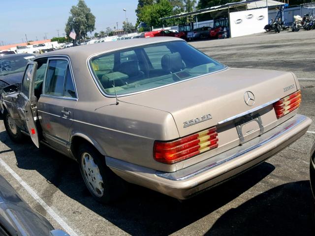 WDBCB34D9MA582054 - 1991 MERCEDES-BENZ 350 SD GRAY photo 3