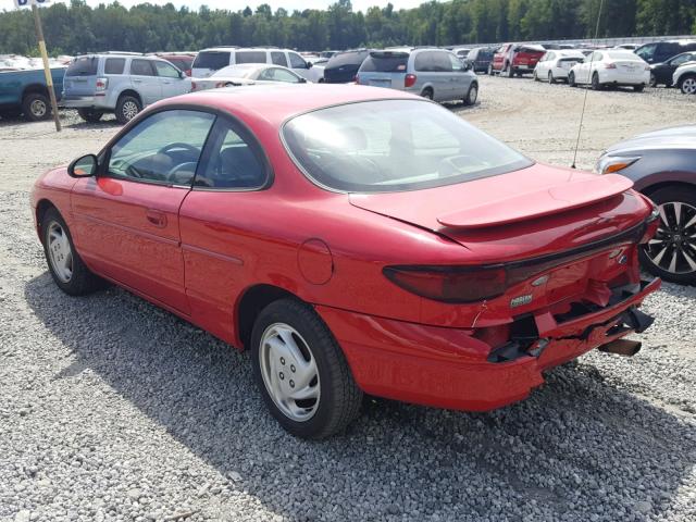 3FAFP11322R237490 - 2002 FORD ESCORT ZX2 RED photo 3