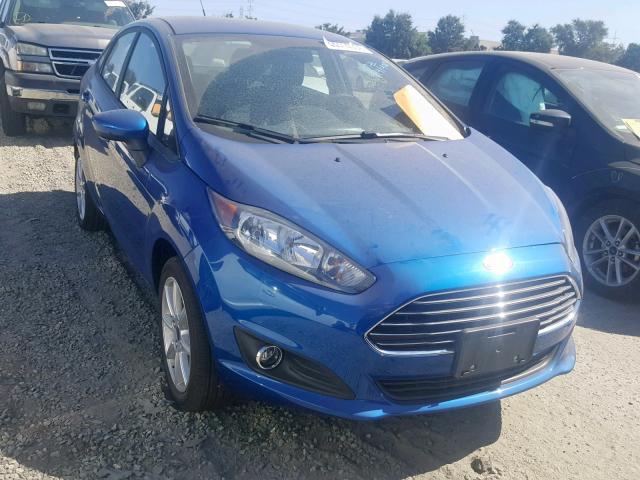 3FADP4BJ2KM150093 - 2019 FORD FIESTA SE BLUE photo 1