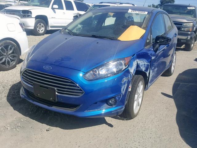 3FADP4BJ2KM150093 - 2019 FORD FIESTA SE BLUE photo 2