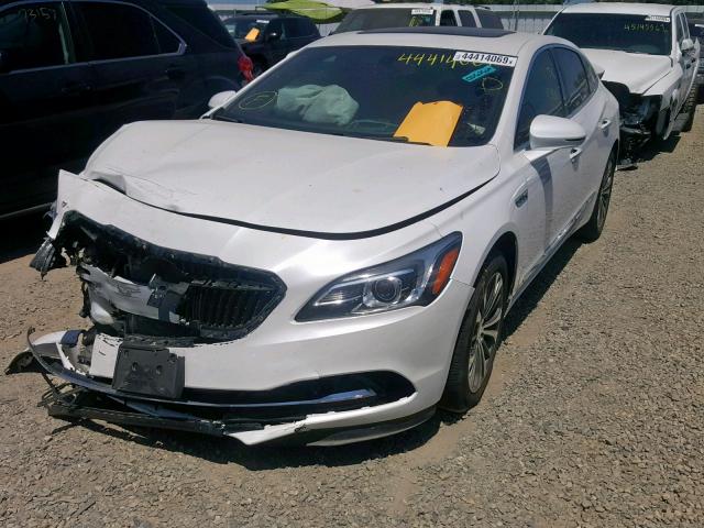 1G4ZP5SS7HU164697 - 2017 BUICK LACROSSE E WHITE photo 2