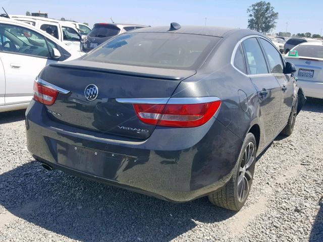 1G4PR5SK5H4121610 - 2017 BUICK VERANO SPO GRAY photo 4