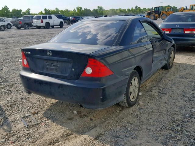 1HGEM21154L051044 - 2004 HONDA CIVIC DX V BLACK photo 4