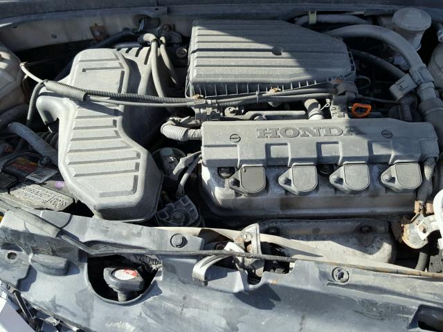 1HGEM22174L066062 - 2004 HONDA CIVIC DX V SILVER photo 7