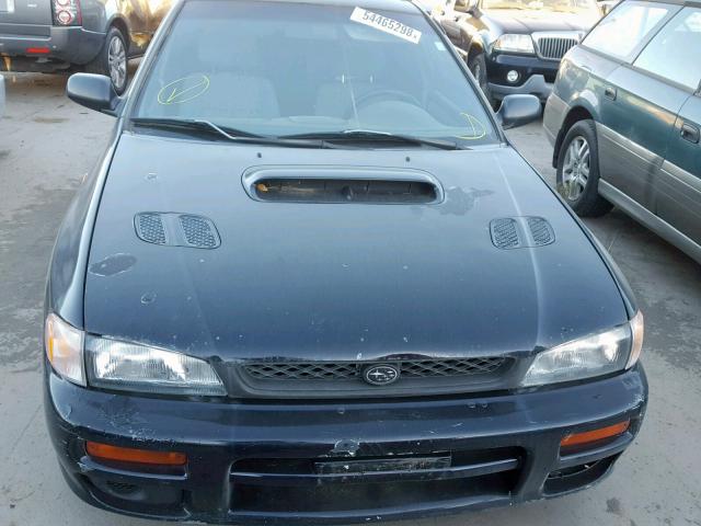 JF1GF4854WH802197 - 1998 SUBARU IMPREZA OU BLACK photo 9