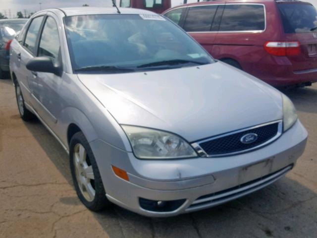 1FAFP34N96W254475 - 2006 FORD FOCUS ZX4 GRAY photo 1