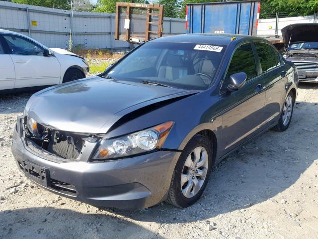 1HGCP26899A020838 - 2009 HONDA ACCORD EXL GRAY photo 2