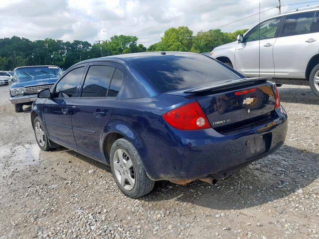 1G1AL58F087288860 - 2008 CHEVROLET COBALT LT BLUE photo 3