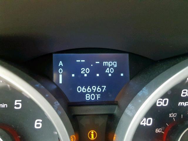 19UUA8F58EA008334 - 2014 ACURA TL TECH Սև լուսանկար 8