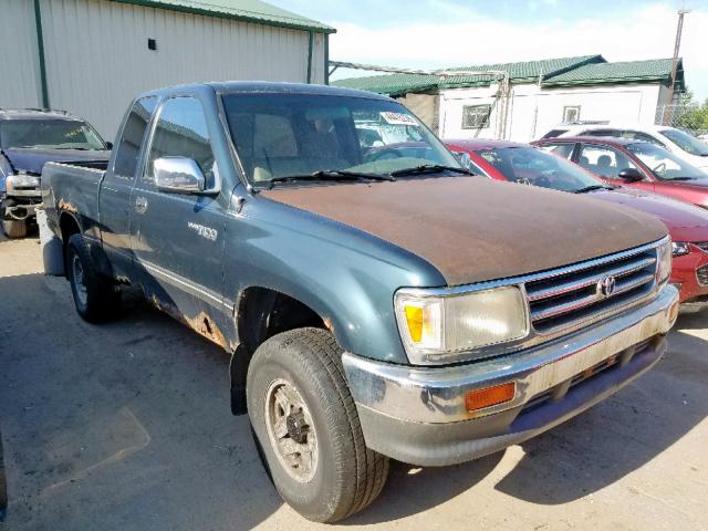 JT4UN24D8T0031982 - 1996 TOYOTA T100 XTRAC GREEN photo 1