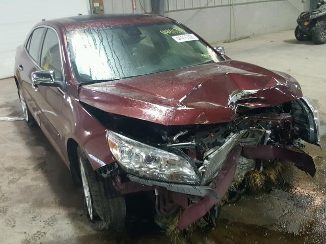 1G11C5SLXFF315337 - 2015 CHEVROLET MALIBU 1LT ბურგუნდია ფოტო 1