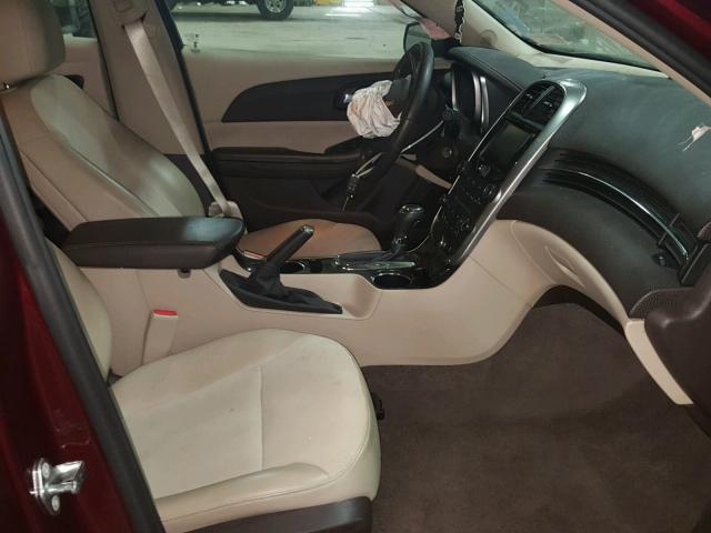 1G11C5SLXFF315337 - 2015 CHEVROLET MALIBU 1LT ბურგუნდია ფოტო 5