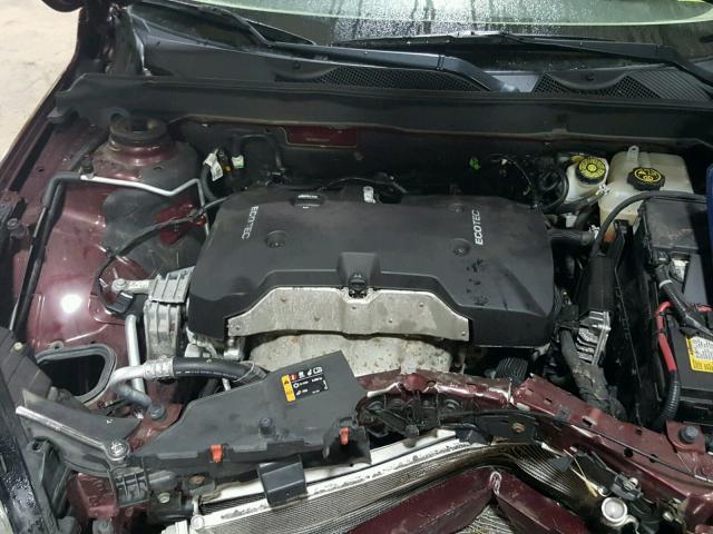 1G11C5SLXFF315337 - 2015 CHEVROLET MALIBU 1LT ბურგუნდია ფოტო 7