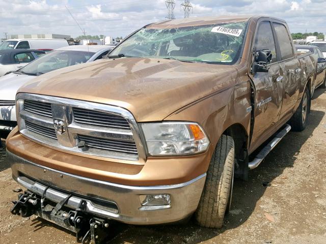 1C6RD7LT8CS241881 - 2012 DODGE RAM 1500 S GOLD photo 2