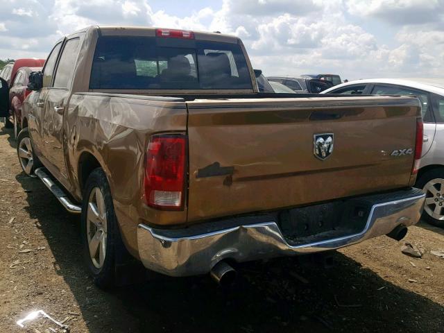 1C6RD7LT8CS241881 - 2012 DODGE RAM 1500 S GOLD photo 3