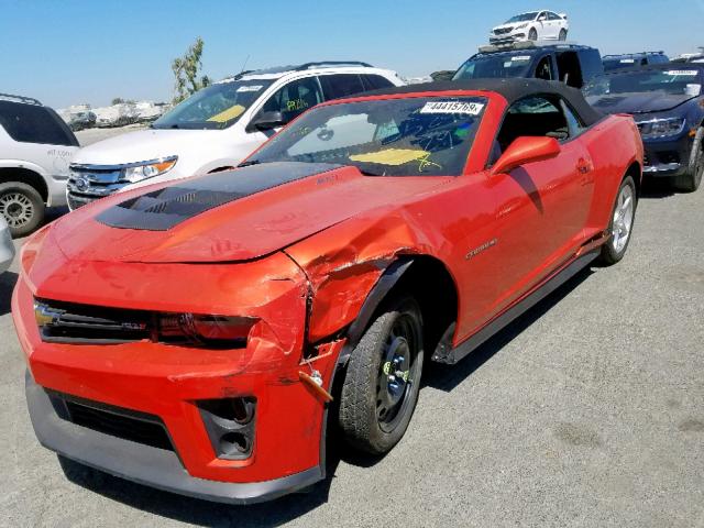 2G1FL3DP5D9805510 - 2013 CHEVROLET CAMARO ZL1 橙色 照片 2