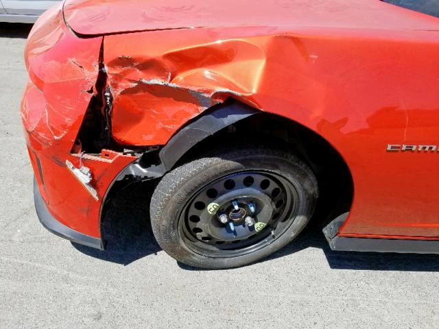 2G1FL3DP5D9805510 - 2013 CHEVROLET CAMARO ZL1 橙色 照片 9